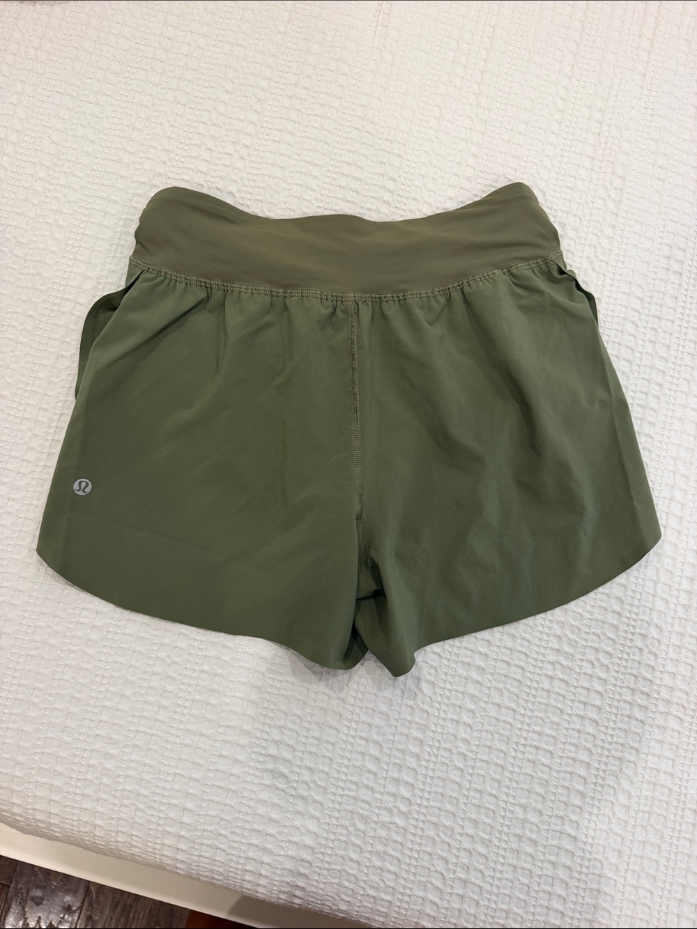 Lululemon Fast and Free Shorts Green Size XS! Like new! - Picture 4 of 4
